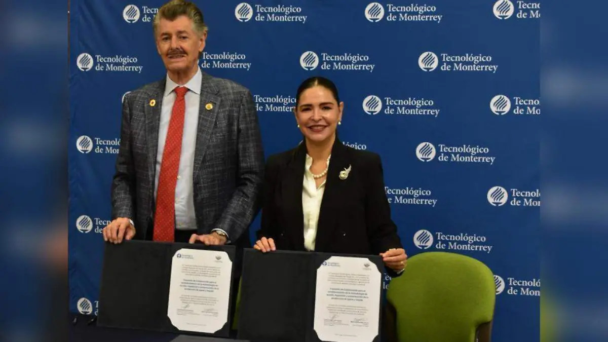 Firma de convenio CRT Y Tec de Monterrey campus Guadalajara